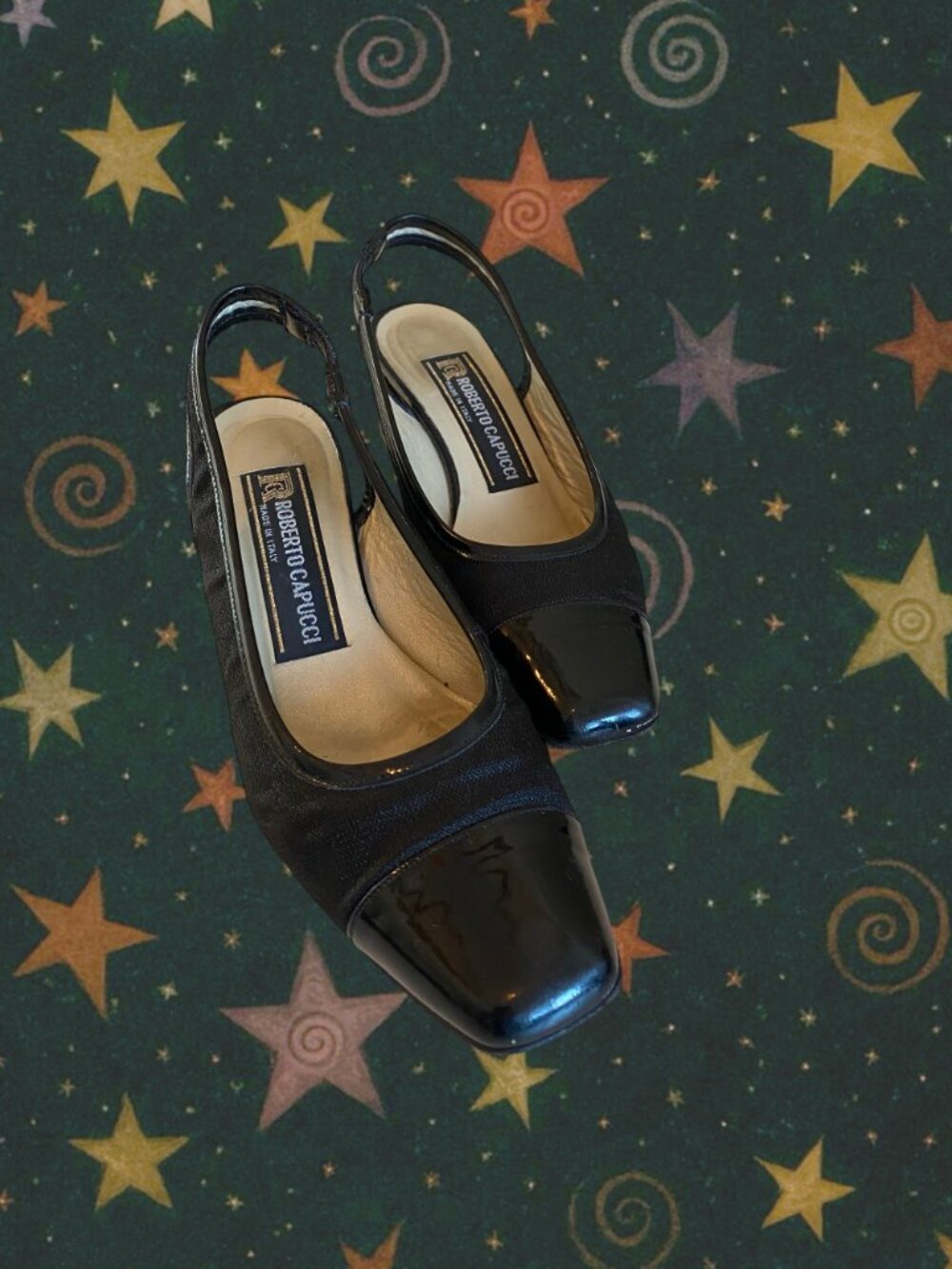 Vintage Roberto Capucci Slingback Heels - Picture 2 of 3